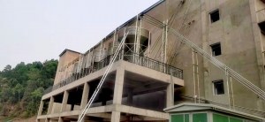 樓房養豬中轉料塔